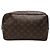 Louis Vuitton Monogram Trousse Toilette 28 Clutch Bag Braun
