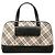 Bolsa Burberry Nova Check Canvas Bege