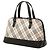 Bolsa Burberry Nova Check Canvas Bege - vista 2