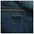 Borsa tote satchel Prada Denim Canapa Logo blu - vista 5