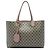 Borsa Tote Reversibile Gucci Medium GG Supreme Beige