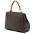 Borsa Satchel Louis Vuitton Monogram Cluny MM Marrone - vista 2
