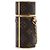 Estojo de batom Louis Vuitton Monogram castanho Marrom - vista 2