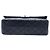 Borsa a tracolla Chanel Reissue 2.55 Double Flap 226 in pelle di vitello matelassé blu - vista 3
