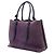 Bolso Tote de Doble Asa Prada Medium Scamosciato Morado Púrpura - vista 2