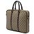 Borsa business Gucci GG Supreme Beige - vista 2
