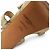 Jimmy Choo, Sandalo platform in pelle metallizzata oro D'oro - vista 9