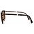 Chanel, Braune runde Schildpatt-Sonnenbrille mit Perle - Ansicht 4