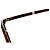 Chanel, Braune runde Schildpatt-Sonnenbrille mit Perle - Ansicht 7
