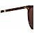 Chanel, Braune runde Schildpatt-Sonnenbrille mit Perle - Ansicht 8