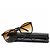 Chanel, Braune runde Sonnenbrille mit Grafikprint - Ansicht 3