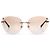 Chanel, gafas de sol espejadas al aire en beige