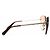 Chanel, gafas de sol espejadas al aire en beige - vista 6