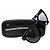 Chanel, Sonnenbrille mit metallisch geflochtenen Bügeln Schwarz Silber - Ansicht 4