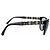 Chanel, Sonnenbrille mit metallisch geflochtenen Bügeln Schwarz Silber - Ansicht 6