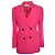 Alexander McQueen, blazer trespassado rosa