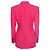 Alexander McQueen, blazer trespassado rosa - vista 3