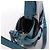 Borsa a tracolla LOEWE Gate in pelle Nero x Blu Cammello - vista 4