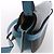 Borsa a tracolla LOEWE Gate in pelle Nero x Blu Cammello - vista 5