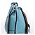Borsa a tracolla LOEWE Gate in pelle Nero x Blu Cammello - vista 7
