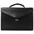 Borsa business Loewe Anagram in pelle nera Verde