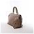 Céline Celine Cabas de France Hippopotamus Medium Borsa a mano 2Way in pelle Marrone Beige - vista 3