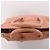 Céline Borsa a mano CELINE Luggage Micro Shopper in pelle Rosa Beige - vista 6