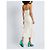 Autre Marque 8 By Yoox cremefarbenes Seiden-Midi-Kleid Roh - Ansicht 5