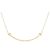 Tiffany & Co. T Smile Anhänger 18K Gelbgold Small Golden - Ansicht 3