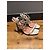 Amina Muaddi Gilda Python Print Sandals - view 7