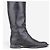 Miu Miu AW01 ‘Peco’ Biker Riding Combat Boots Schwarz - Ansicht 4
