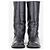 Miu Miu AW01 ‘Peco’ Biker Riding Combat Boots Schwarz - Ansicht 5