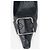 Prada 2000s Square Toe Buckle Loafer Pump Kitten Heels Black - view 7