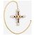 Collana Croce con Perle Color Oro Dolce & Gabbana anni 2000 D'oro - vista 3