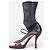Botines de tacón y correa Mary Jane Prada SS08 ‘Fairy’ Negro - vista 3