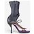 Botines de tacón y correa Mary Jane Prada SS08 ‘Fairy’ Negro - vista 4