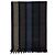 Bufanda de rayas suaves Prada AW07 Negro - vista 5
