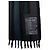 Bufanda de rayas suaves Prada AW07 Negro - vista 6