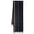 Prada AW07 Fuzzy Striped Scarf Black