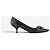Prada 2000s Square-Toe Large Buckle Kitten-Heel Pumps Black - view 5
