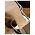 Chanel Sandalen weißes Leder Perlen CC-Logo - Ansicht 4