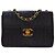 Chanel Vintage Mademoiselle Flap Lambskin Nero