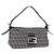 Fendi Baguette Zucchino Canvas Mini Blu navy