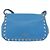 Valentino Garavani Rockstud Flip Lock Compartment Leather Small Azul - vista 2