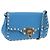 Valentino Garavani Rockstud Flip Lock Compartment Leather Small Azul - vista 3
