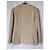 Tailleur Chanel in tweed beige giacca e gonna - vista 2