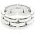 Cartier Maillon Panthere 3 Row 18K White Gold Argenté