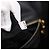 Prada Front Pocket Convertible Vitello Daino Medium Negro - vista 6