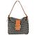 Borsa Fendi Zucchino Canvas Mamma Baguette canvas medium Cachi