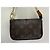 Louis Vuitton Mini Pochette Accessoires Monogram Braun Monogramm - Ansicht 3